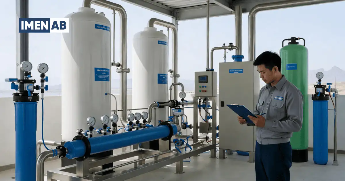 عیب‌یابی و نگهداری سیستم اسمز معکوس صنعتی