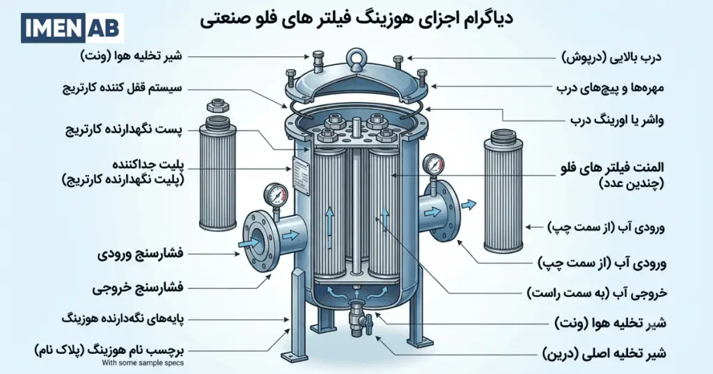 اجزای هوزینگ High Flow