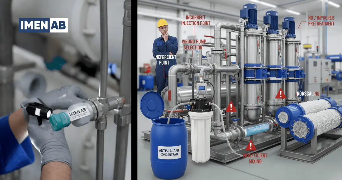 اشتباهات رایج در استفاده از آنتی اسکالانت