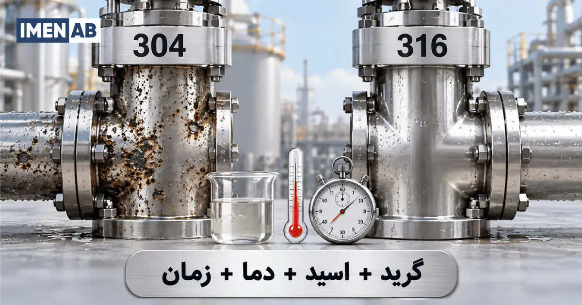 تأثیر گرید استیل بر انتخاب اسید دیسکلر