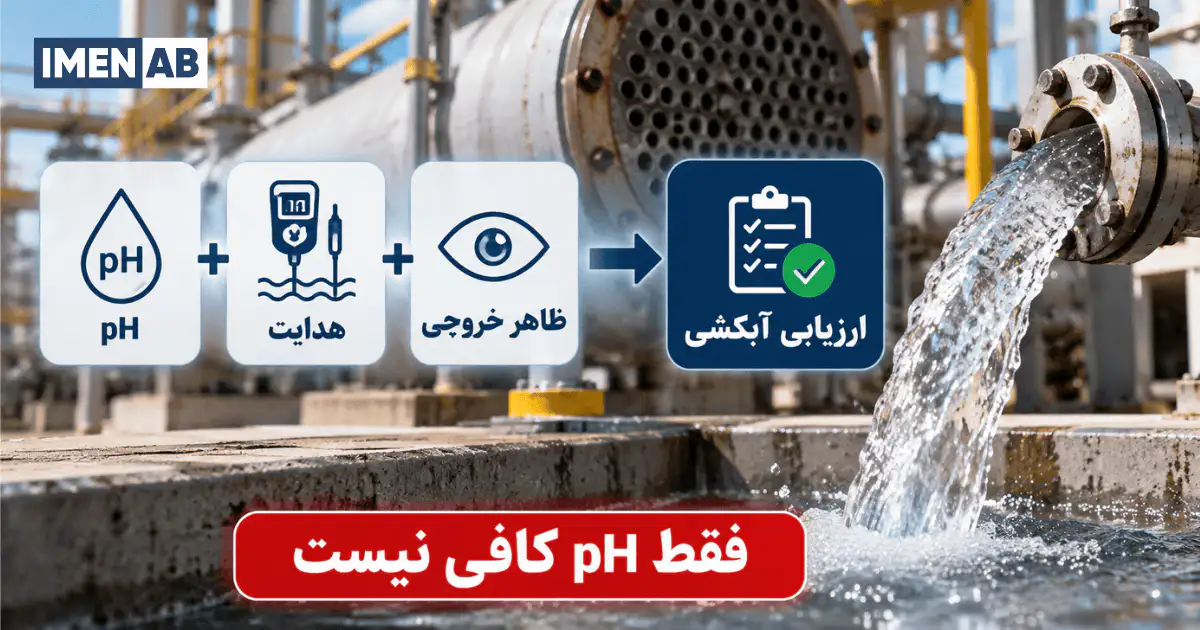 معیارهای ارزیابی پایان آبکشی بعد از اسیدشویی